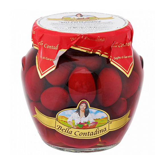 Red olives/Bella Contadina/(140/160) 6*330g (580ml)