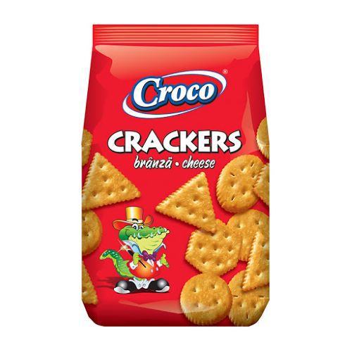Crackers / Croco with cheese flavor / 100 gr