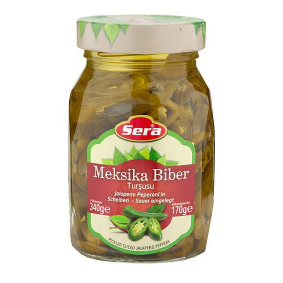 Canned vegetables / Sera / chopped jalapeno marinade 340 gr