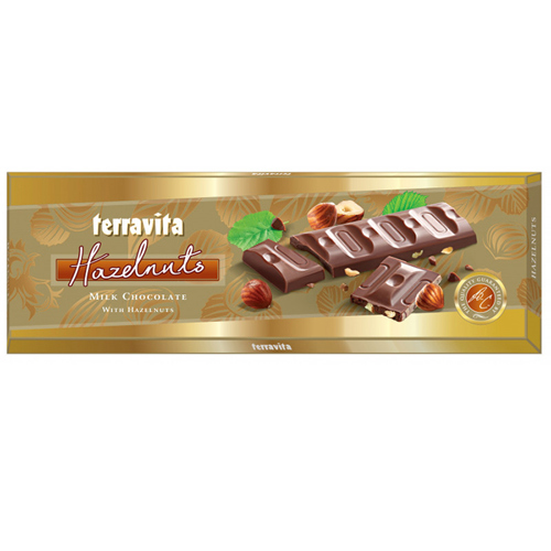 Chocolate Terravita with milk nuts 225 gr