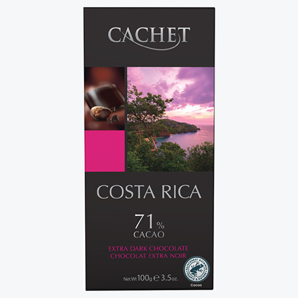 Chocolate "Kashe" unique Belgian black "Costa Rica" 100 gr