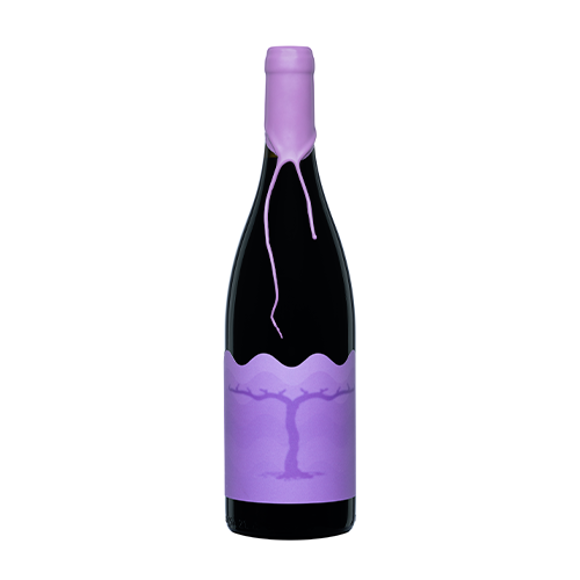 Wine / with a purple label - pale, red dry