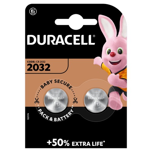 "Duracell"- ელემენტი LI 2032 2BL/DU LI 2032 2BL CEETA IRIS MON EU