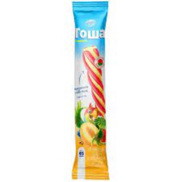 Ice cream/Morozproduct/ "Gosha" with cream, melon flavor, watermelon glaze 28*65 g