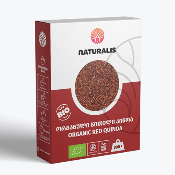 Quinoa organic red Naturalis 300 gr