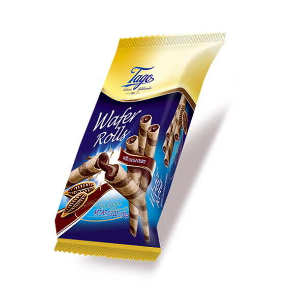 Waffle sticks with Tago cocoa cream 150 gr