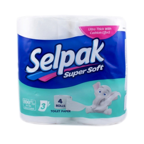 Toilet paper / Selpak 3 layers / 4 pcs