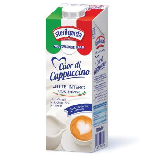 Milk / STERILGARDA / Ultra-pasteurized, high percentage, for cappuccino 4.6% 10 * 1l