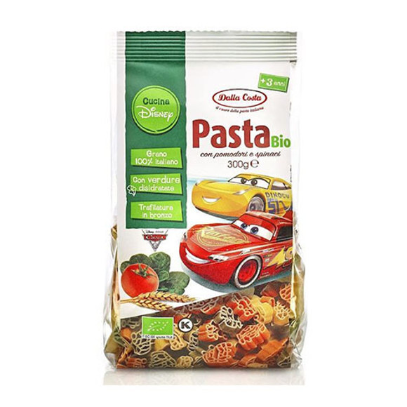 Pasta/Dalla Costa/children's organic pasta cars 35*300g