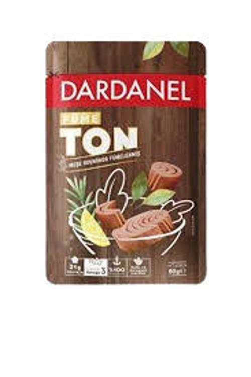 პაუჩი /Dardanel/ შებოლილი თინუსი მზესუმზირის ზეთში  12*80გ