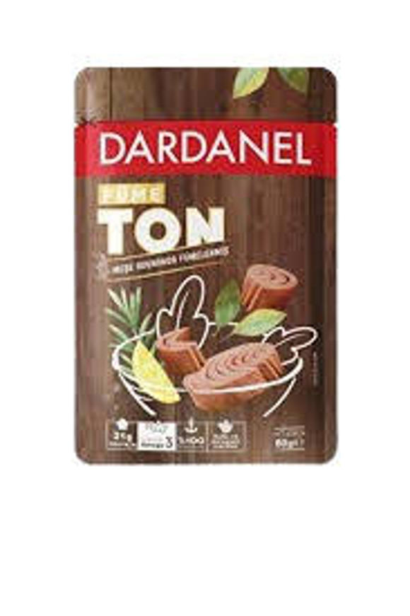 პაუჩი /Dardanel/ შებოლილი თინუსი მზესუმზირის ზეთში  12*80გ