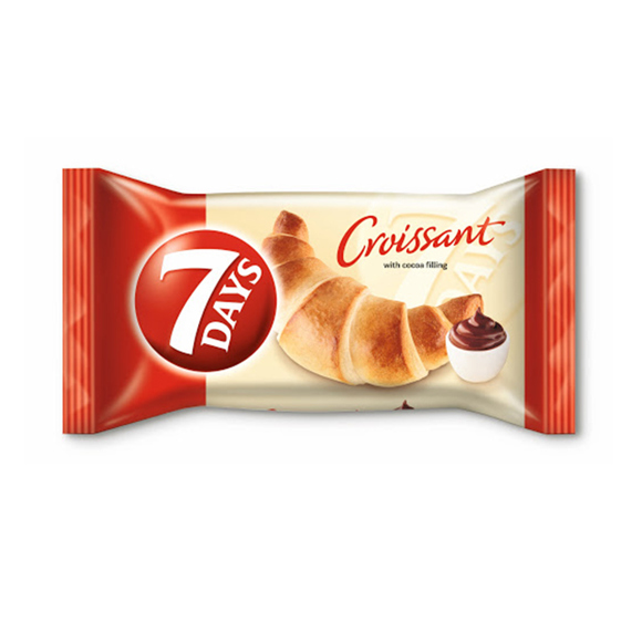 Croissant / 7DAYS Go croissant with cocoa / 60 gr