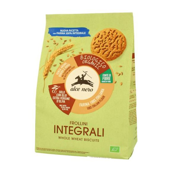 ორგანული ორცხობილა / ალჩე ნერო / მთლიანი ხორბლის მარცვლის/ 12*350გ