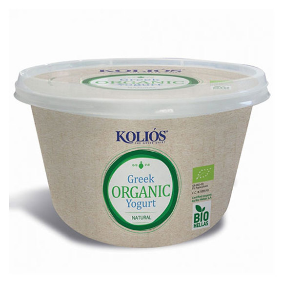 ორგანული, ბერძნული იოგურტი/ kolios/ 10%/  6*500 გ