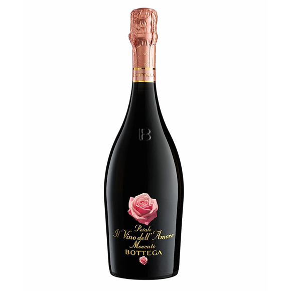 Sparkling wine / Bottega / white, sweet, rose aroma, 750 ml