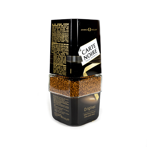 Instant coffee / Carte noire / glass / 190 gr