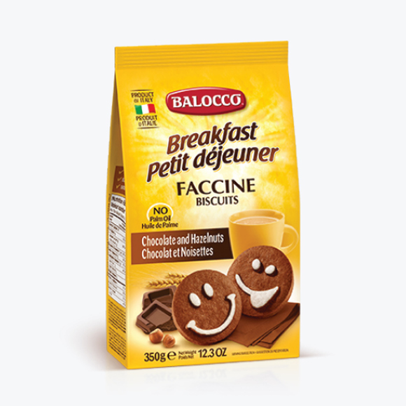 Biscuits /Balocco/, with chocolate and nuts 12*350g