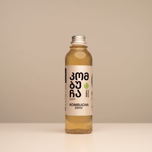 Soft drink / Kombucha / Zero passion fruit and ginger / 330 ml