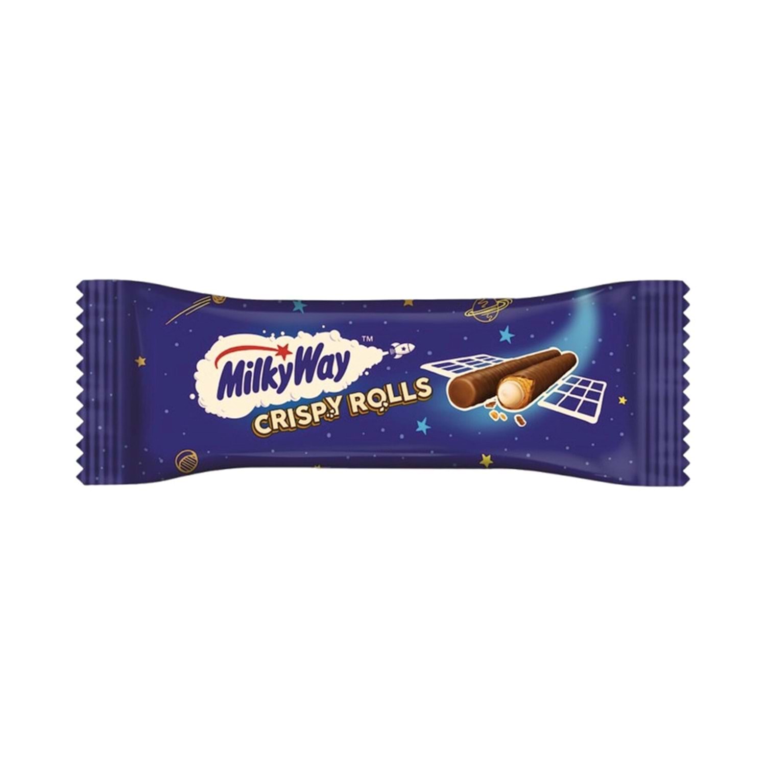 Waffle rings with chocolate /Milky Way/ 22.5 g