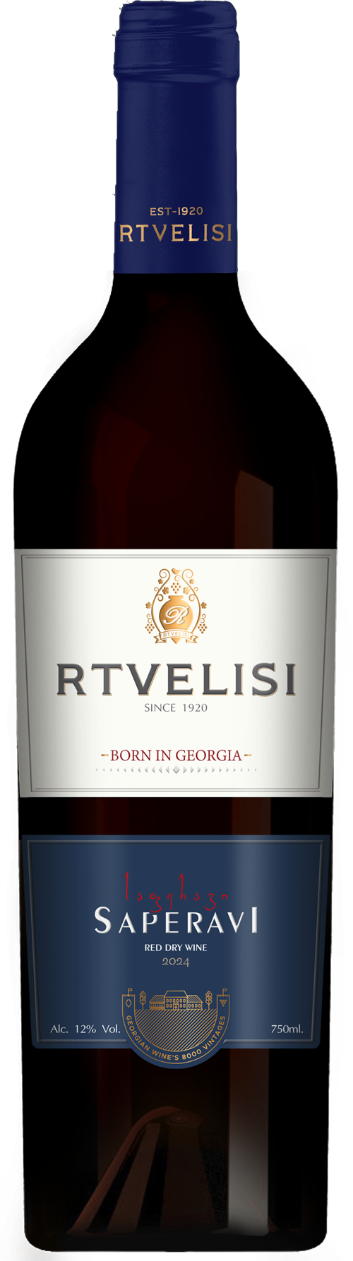 ღვინო / საფერავი მერლო / წითელი მშრალი / პრემიუმ კოლექცია / რთველისი