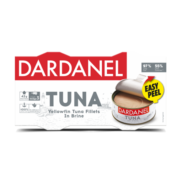 Canned fish/dardanel/tuna in its own juice 2*12*140g