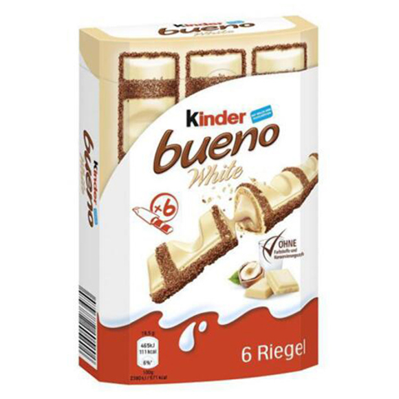 Chocolate/Kinder/"Kinder Bueno" with white chocolate and nuts 27*117g