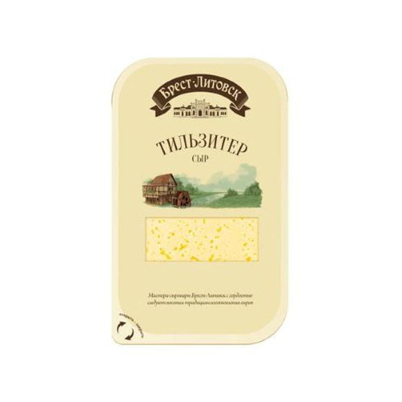 Cheese /Savushkin product/ semi-hard "Brest-Litovsk", Tilsiter" 45% 8*130g