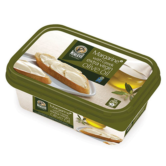 სამარხვო მცენარეული ცხიმი ზეთისხილის ზეთით  და ვიტამინებით/ Minerva/ 12*220 გ