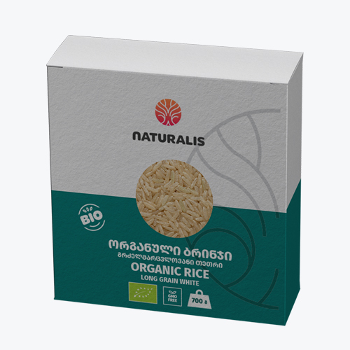 Organic White Rice Long-Grain 770gr