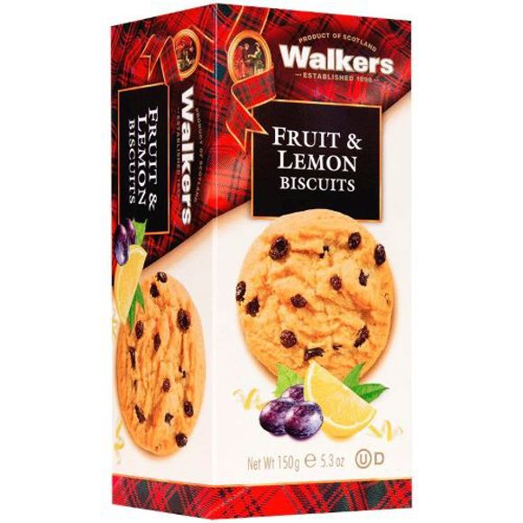 Biscuits /Walkers/ with lemon and raisins 12*150g