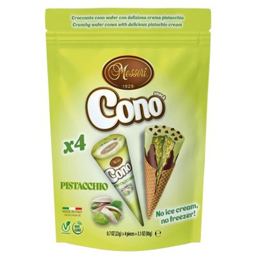 ვაფლის კონუსი/Messori/ ფისტათი/ (4*22 გ) / 8*88გ