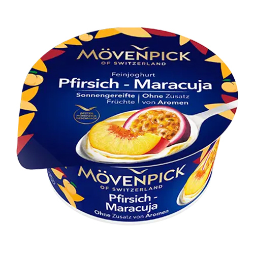 Yogurt / Movenpick / Fresh yogurt peach-passion / 3*150g