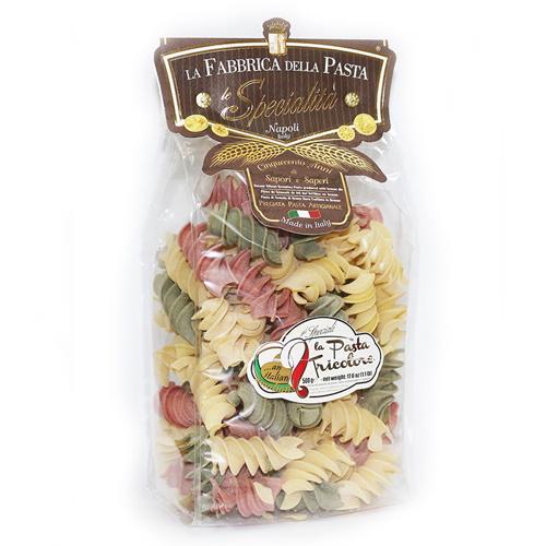 Pasta / Gragnano / three color spirals 265812/12 * 500 gr