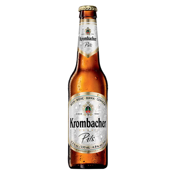 Beer / Krombacher 4.8% / 0.33 glass