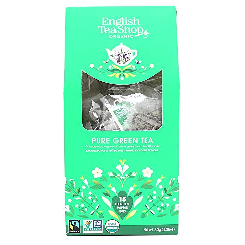 English Tea shop -ორგანული მწვანე ჩაი / English Tea Shop / პირამიდა 6*30გ