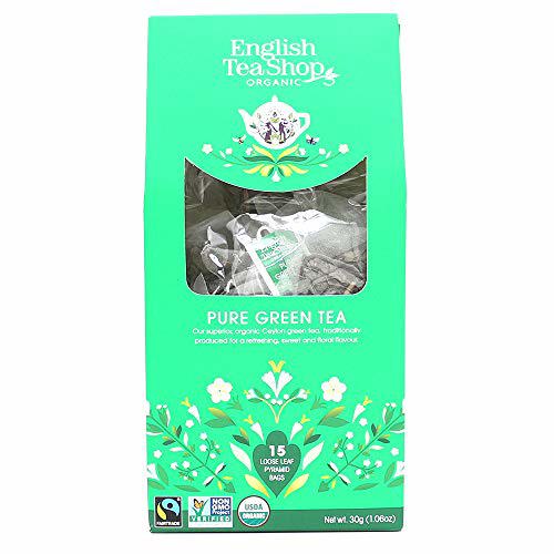 English Tea shop -ორგანული მწვანე ჩაი /  English Tea Shop / პირამიდა 6*30გ