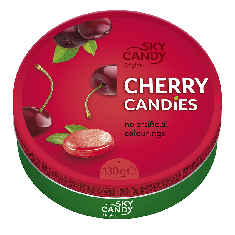 კანფეტი /C&H/ “Sky Candy” ალუბლის წვეთები 11*130 გრ