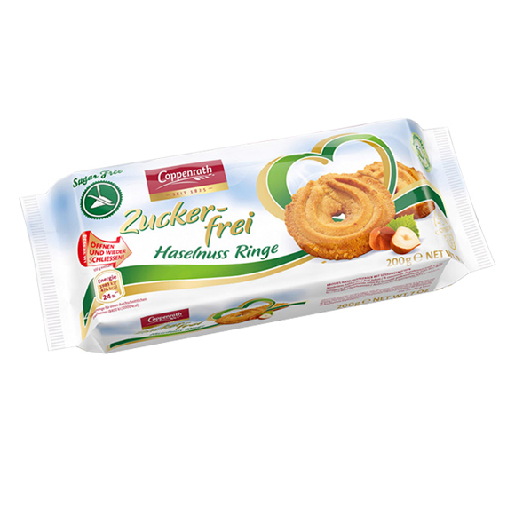 Biscuit Coppenrath with sugar-free nuts 200 gr