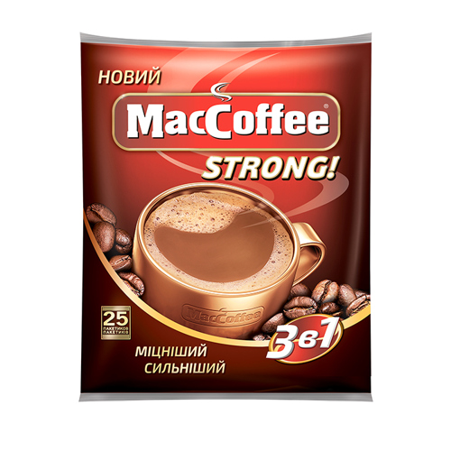 Instant coffee / McCaufe Strong /