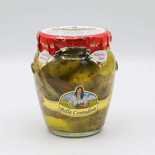 Canned artichokes/ Bella Contadina/ with spices 6*550g (580ml)