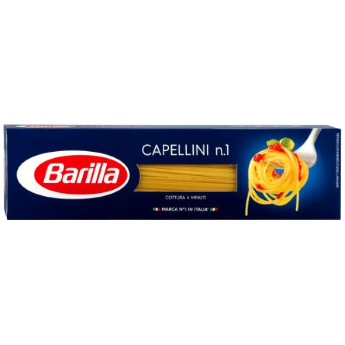 "BARILLA"- მაკარონი "კაპელინი" №1, 450გრ