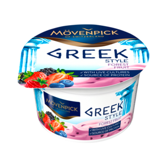 Yogurt / Movenpick / Greek / Forest Berries / Protein 5% 20 * 100g ...