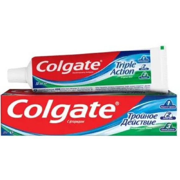 Toothpaste / Colgate triple effect / 50 ml