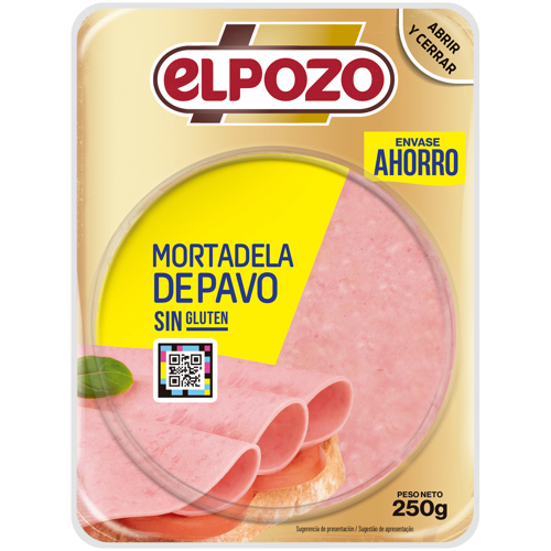 Sausage / Elpozo / Turkey mortadella 032199/13 * 250 gr