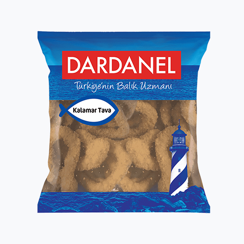 თევზის რგოლები/ Dardanel/ კალმარის რგოლები პანკოში 6*300გრ