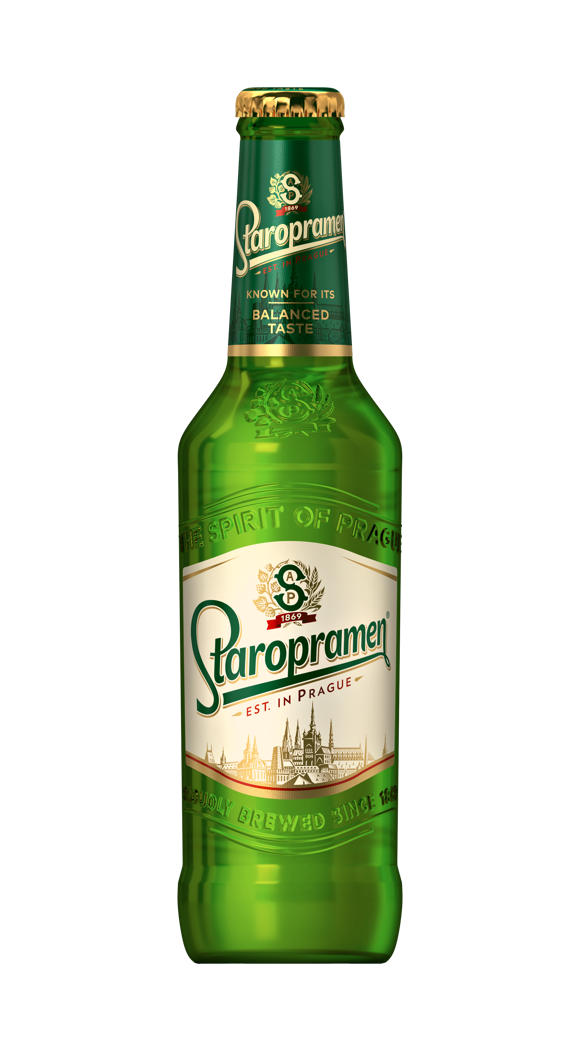 Beer / Staropramen / 0.5 l glass