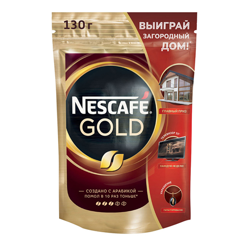 Coffee / Nescafe Gold Package / 8X130g