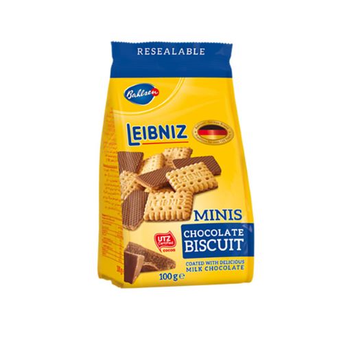 Biscuits Minis with chocolate / Bahlsen / 100 gr