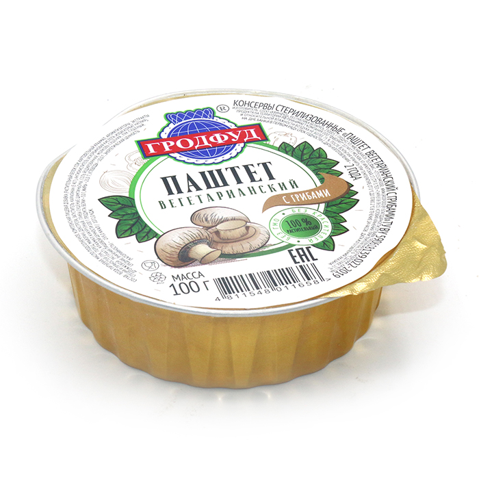 Pate with vegetarian mushrooms /grodfood/ 100g