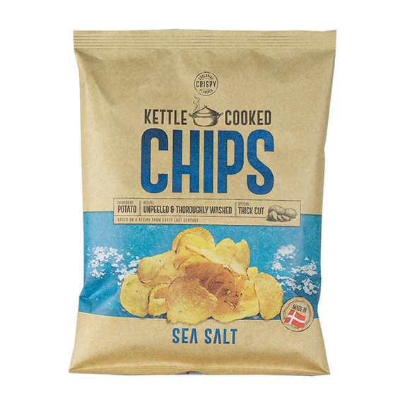 Chips / Okay Snacks / Individually prepared, with sea salt 150 g